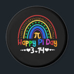 Aimant Joyeux Pi Day Mathématique Math Teache Leopard<br><div class="desc">Joyeux Pi Day Mathématique Math Teache Leopard Rainbow Boho</div>