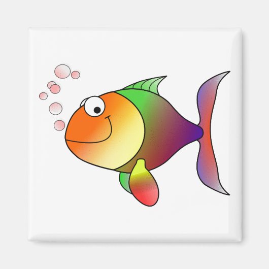 Aimant Joyeux poisson (Devant)