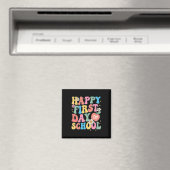 Aimant Joyeux premier jour de l'école enseignant garçons  (In Situ (Lave-vaisselle))