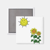 Aimant Joyeux soleil (Recto/Verso)