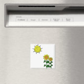 Aimant Joyeux soleil (In Situ (Lave-vaisselle))