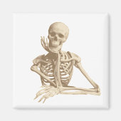 Aimant Joyeux squelette (Devant)