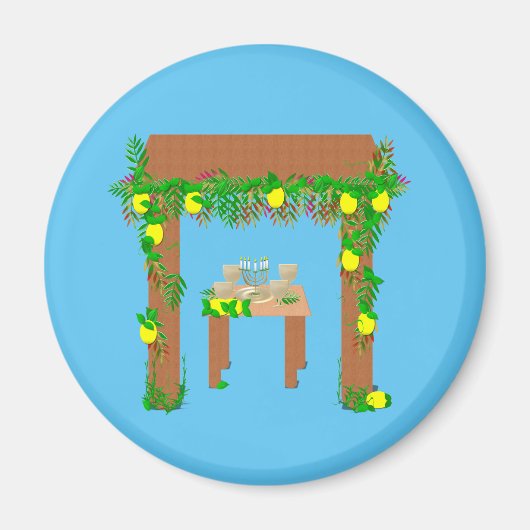 Aimant Joyeux Sukkot (Devant)