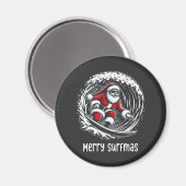 Aimant Joyeux Surfmas (Recto/Verso)