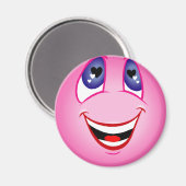 Aimant Joyeux visage (Recto/Verso)