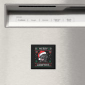 Aimant Joyeux Woofmas Sweat Ugly Black Lab Labrador Chri (In Situ (Lave-vaisselle))