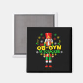 Aimant Joyful Nutcracker Ob-gyn Fun Festin Noël Gyn (Recto/Verso)