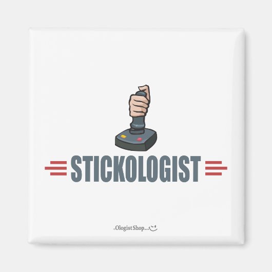 Aimant Joystick amusant (Devant)