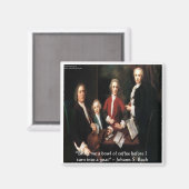 Aimant JS Bach Graphic & Funny Coffee Quota Toxiques & Ca (Recto/Verso)