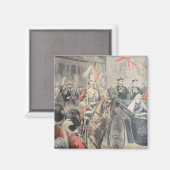 Aimant Jubilé de la reine d'Angleterre (Recto/Verso)