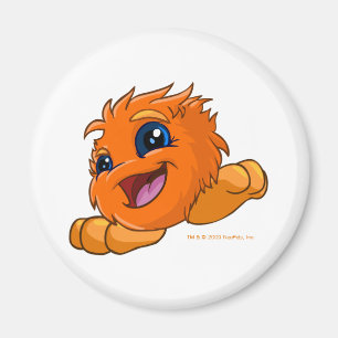 Aimant JubJub orange heureux