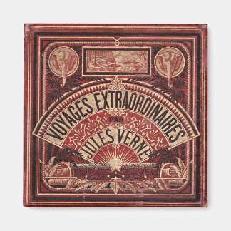AIMANT JULES VERNE "VOYAGES EXTRAORDINAIRES" (1878)