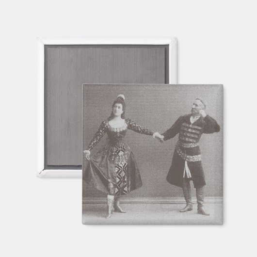 Aimant Julia et Felix Kschessinsky in the mazu (Recto/Verso)