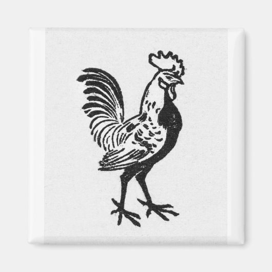 Aimant Julie de Graag Rooster (Devant)