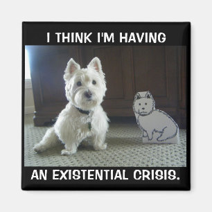 Aimant jumel de photo de Westies