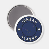 Aimant Juneau Alaska (Recto/Verso)