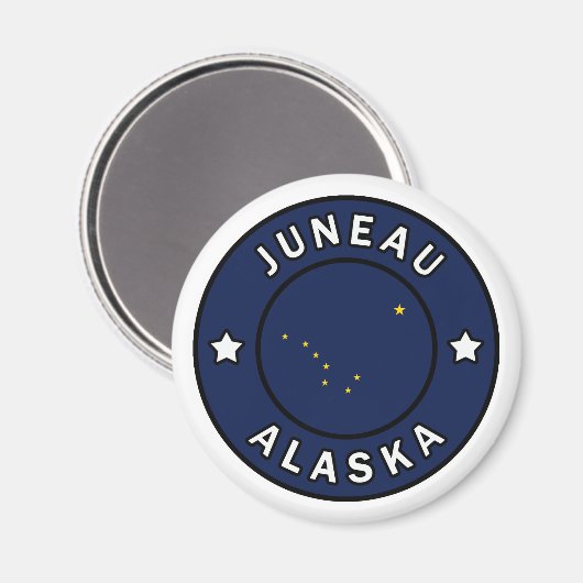 Aimant Juneau Alaska (Recto/Verso)