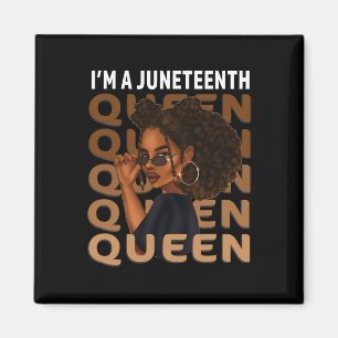 Aimant Junetdix Queen Swag Black Melanin cheveux naturels