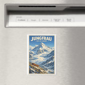 Aimant Jungfrau, Suisse, dans un classique rétro (In Situ (Lave-vaisselle))