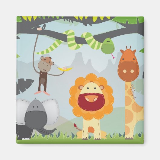 Aimant Jungle (Devant)