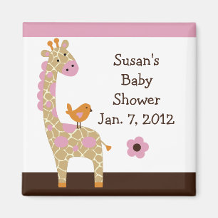 Aimant Jungle Jill Giraffe Magnet/Keepsaké/Fête Favoriser