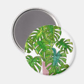 Aimant Jungle pointillée I (Recto/Verso)