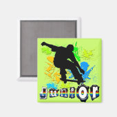 Aimant Junior - Skateboard (Recto/Verso)