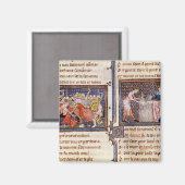 Aimant Jupiter contre Saturne : Saturne enseignement (Recto/Verso)