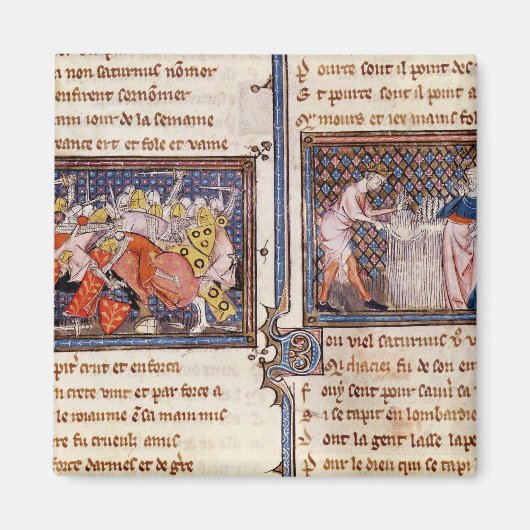 Aimant Jupiter contre Saturne : Saturne enseignement (Devant)