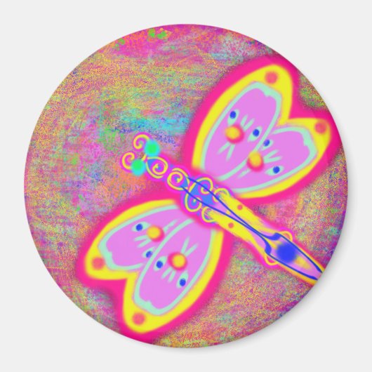 Aimant Jupiter Moth par la fleur de puissance (Devant)