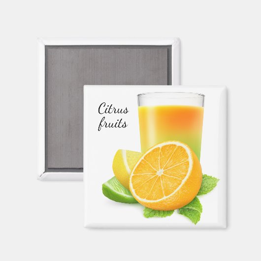 Aimant Jus d'agrumes (Recto/Verso)