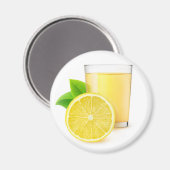 Aimant Jus de citron (Recto/Verso)