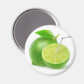 Aimant Jus de citron vert naturel (Recto/Verso)