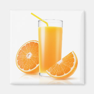 Aimant Jus d'orange