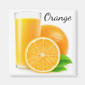 Aimant Jus d'orange (Devant)