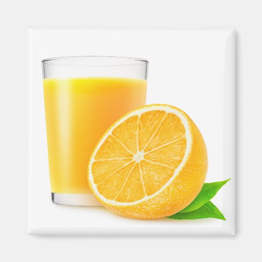 Aimant Jus d'orange (Devant)