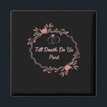 Aimant Jusqu'à ce que la mort nous sépare - Mariage fantô<br><div class="desc">Till Death Do Us Part - Mariage fantomatique - Un design mettant en vedette des amants fantomatiques dans un mariage éternel. Romantique,  lugubre et élégant. Parfait pour les mariages d'Halloween.</div>