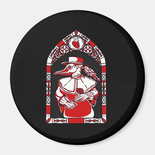 Aimant Jusqu'à ce que la mort nous sépare Peste Docteur A (Devant)