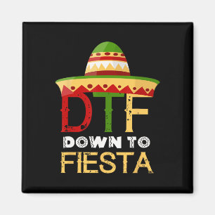 Aimant Jusqu'À Fiesta Dtf Mexique Mexique Cinco De Mayo