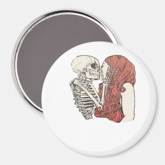 Aimant Jusqu'à la mort faisons-nous partie de squelette A (Recto/Verso)