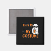 Aimant Jusqu'à la mort Fêtons-nous Funny Skeleton Hallowe (Recto/Verso)