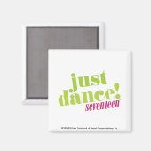 Aimant Just Dance - Vert (Recto/Verso)