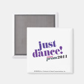 Aimant Just Dance - Violet (Recto/Verso)