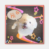 Aimant Just Saying "Hi"  (Devant)