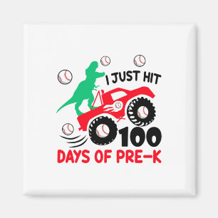 Aimant Juste 100 jours de pré-maternelle Jour 100 de l'éc