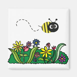 Aimant Juste abeille