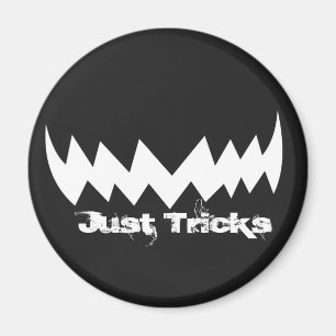 Aimant Juste des traces mal sourire Halloween