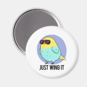 Aimant Juste L'Aile C'Amusant Jeux D'Oiseaux (Recto/Verso)