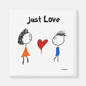 Aimant Juste l'amour (Devant)