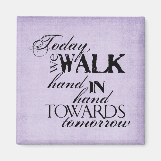 Aimant Juste marié (Devant)